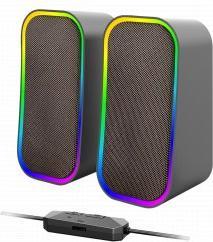 Speedlink TONOS RGB Gaming Stereo Speaker, black