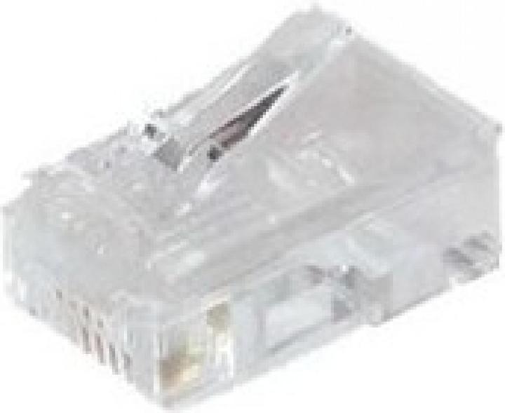 Produktbild S-Conn 8/8 RJ45 Kabel Anschluss (kristallklar)