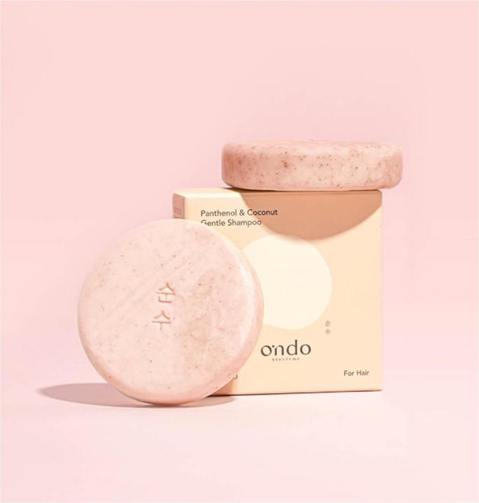 Actual product image Ondo Panthenol & Coconut Gentle Shampoo (Solid shampoo)