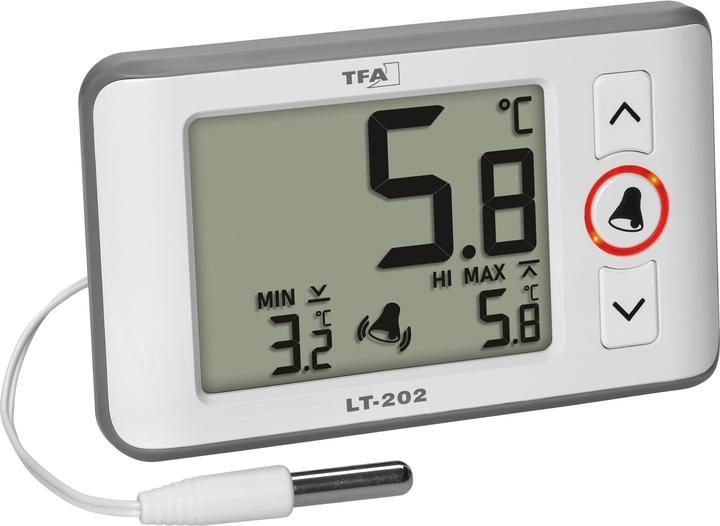 Actual product image TFA 30.1052.02 LT 202 Digital professional thermometer with cable probe HACCP EN 13485 high accuracy