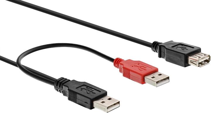 Image du produit InLine Câble de connexion en Y USB 2.0 (0.20 m, USB 2.0)