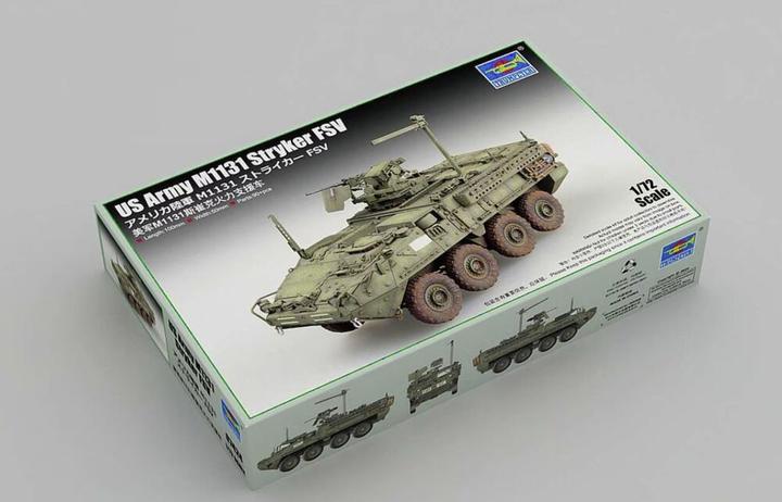 Actual product image Trumpeter US Army M1131 Stryker FSV