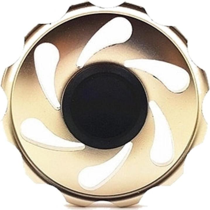 Actual product image FidgetSpinner Cyclone Storm Spinner Aluminium