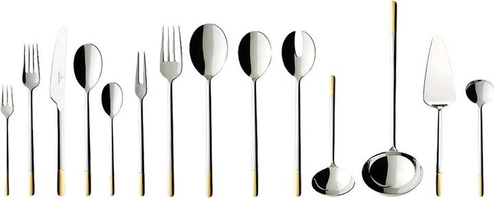 Actual product image Villeroy & Boch Cutlery set 70 pcs Ella partly gold plated (70 Piece, Cutlery set)