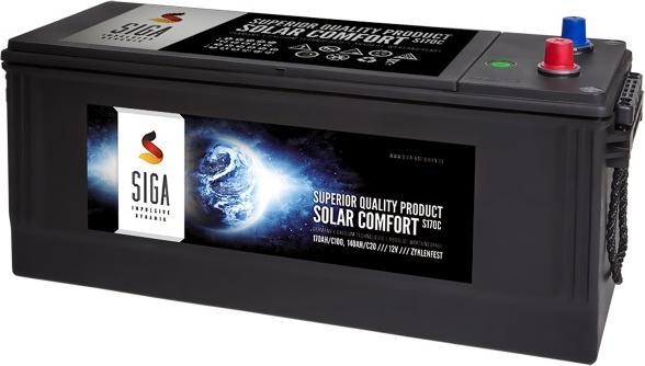 Actual product image Siga SOLAR S170C (12 V, 140 Ah)