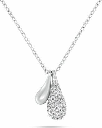 Brilio Silver - Charming gold-plated jewelry set Hearts with zircons SET259Y (necklace. earrings)