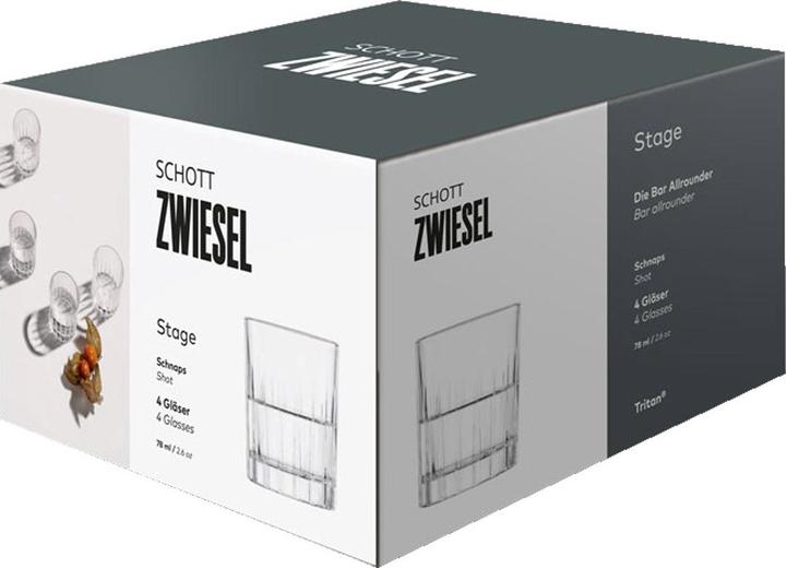 Produktbild Schott Zwiesel Stage Schnapsgläser (0.78 dl, 4 x, Schnapsgläser + Shotgläser)