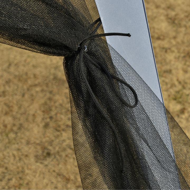 Immagine prodotto Outsunny Padiglione con zanzariera (300 cm, 300 cm)