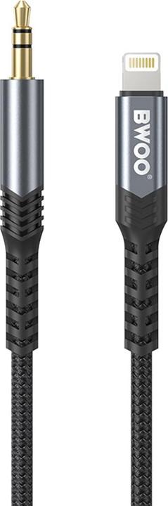 Bwoo câble audio BO-AUX068 aux 3.5mm-lightning (Jack 3.5mm, iPhone, Divers, iPad, Macbook)