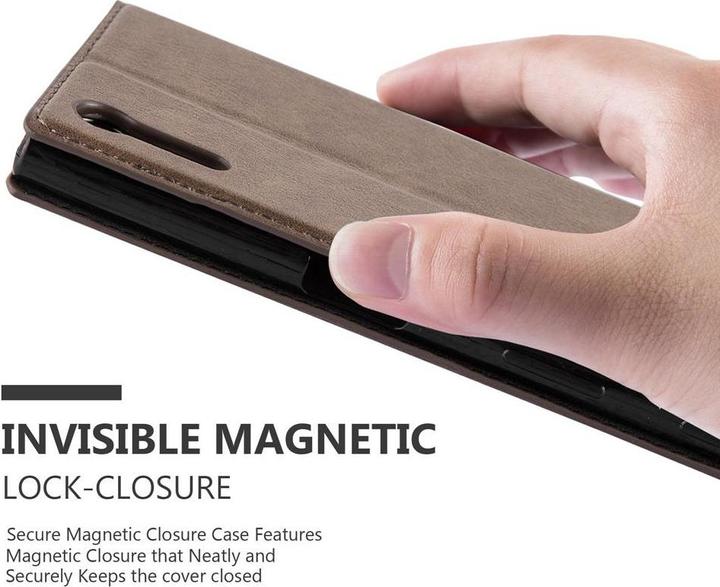 Image du produit Cadorabo Book Couverture magnétique invisible (Sony Xperia XZ, Sony Xperia XZs)