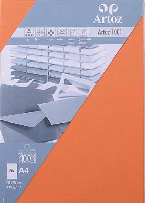 Artoz 1001 cards lobster red (A4, 220 g/m²)