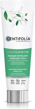 Centifolia BIO-Peeling-Maske reinigend 3 in 1 Grüntee & Zink PCA - 100ml - Fraîcheur de thé (100 ml)
