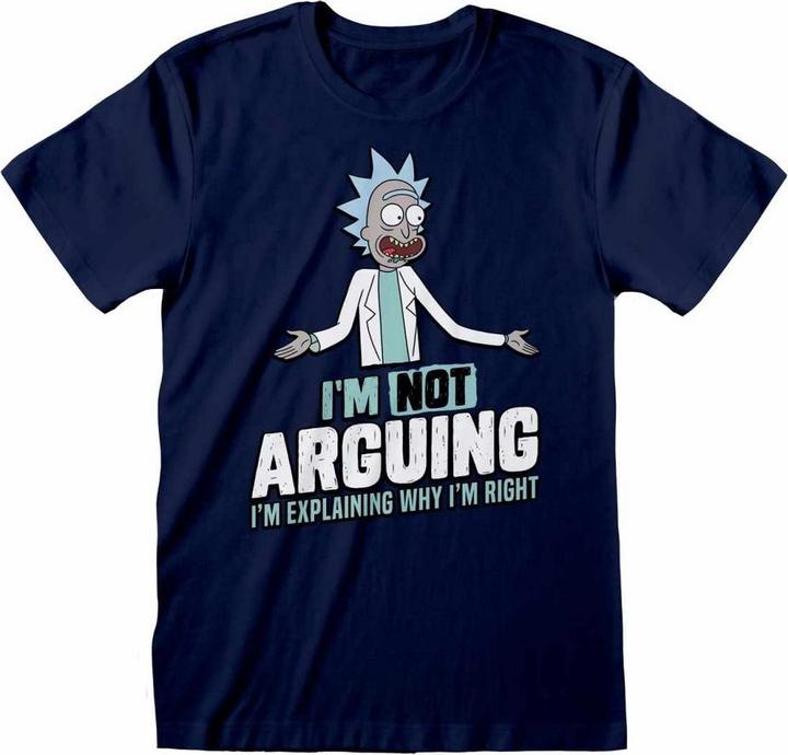 Rick And Morty Not Arguing TShirt (S)