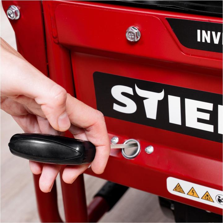 Actual product image Stier Inverter generator SNS-500 5.0 kW 75 dB(A) (18 l)