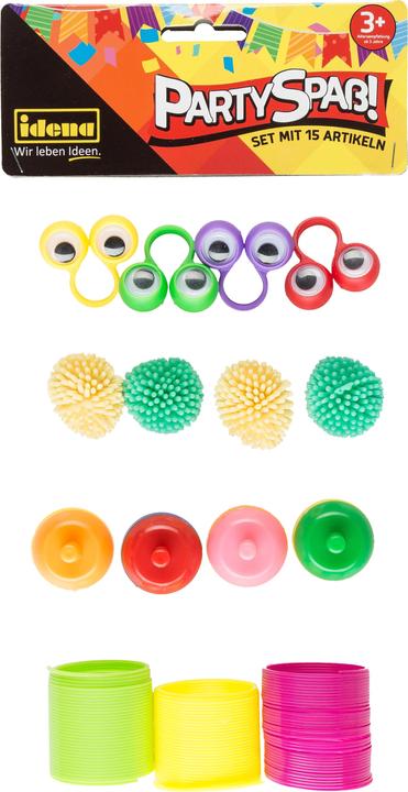 Actual product image Idena Party fun set with 15 articles