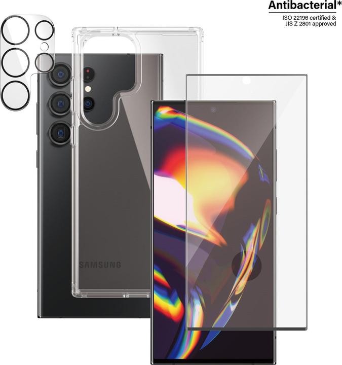 Produktbild PanzerGlass Bundle Hard Case+Glass (1 Stück, Samsung Galaxy S23 Ultra)