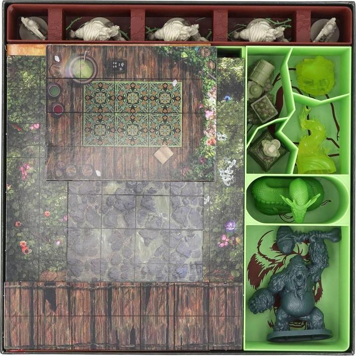 Produktbild Feldherr Organizer Insert für HeroQuest (2021) - Der Dschungel von Delthrak - Br (Kunststoff)