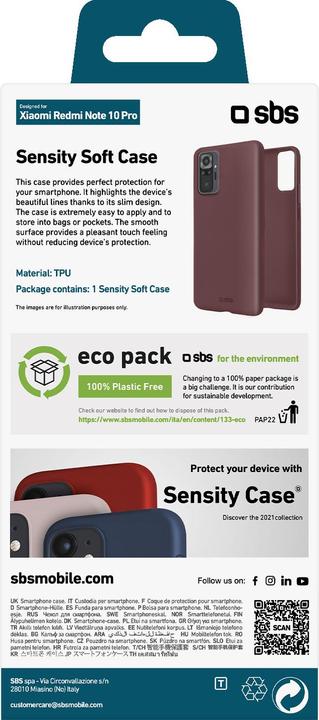 Energy Label SBS Case (Xiaomi Redmi Note 10 Pro)