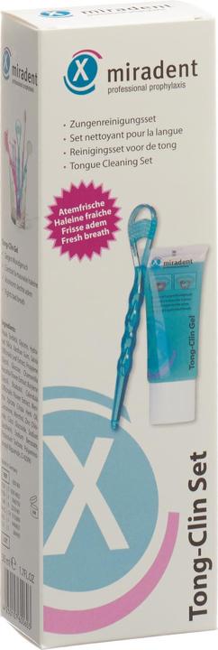 Produktbild Miradent Tong-Clin Set (Zungenschaber, 1 x)
