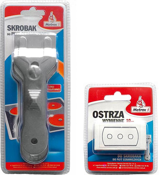 Actual product image Metrox Glass scraper replacement blade (10 pcs.)