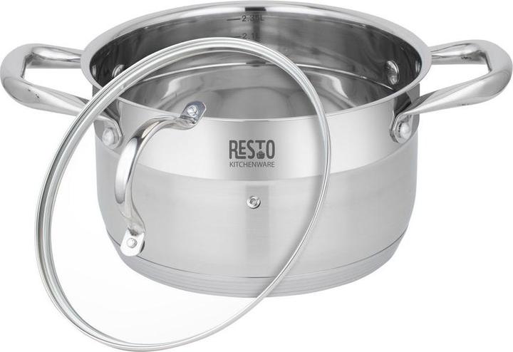 Actual product image Resto 92103 18x10.5 cm (18 cm, Pot, Stainless steel)