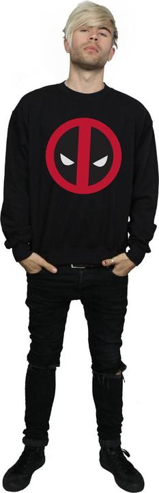Actual product image Mens Deadpool Large Clean Logo Sweatshirt (S)