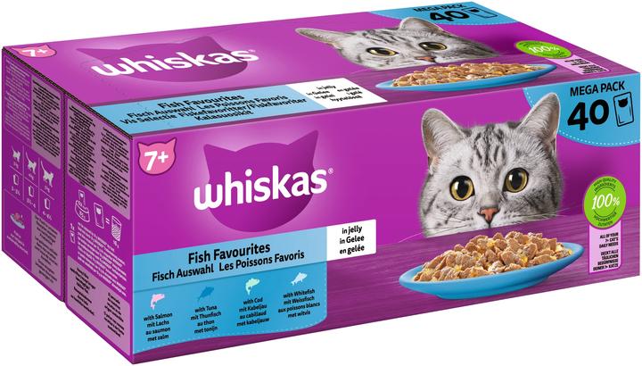 Whiskas Sélection de poissons (Senior, 4 pcs, 3400 g)