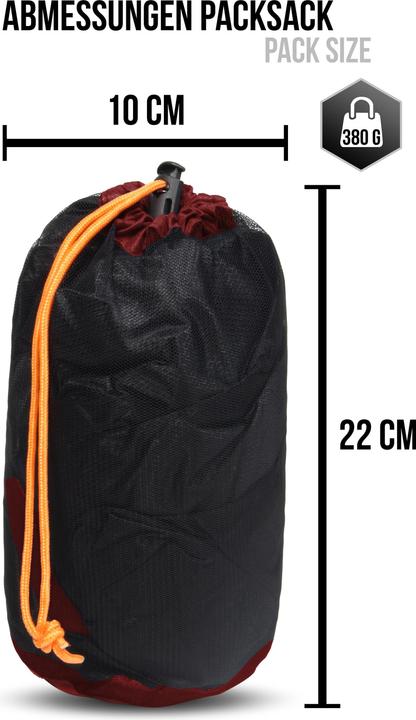 Image du produit Normani Housse de pluie pour sac de couchage SleeBag (2.30 m)