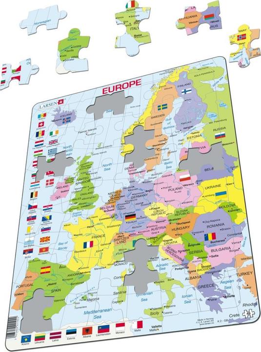 Immagine prodotto Larsen Puzzle - Europa (politica) (48 pezzi)