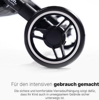 Productafbeelding Hamilton by yoop Kinderwagen S1 Plus Schwarz - Leichtgewicht Buggy - MagicFold™ Technology