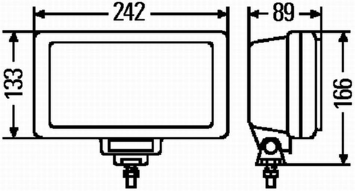 Image du produit Hella Feux de route halogènes pour DAF
