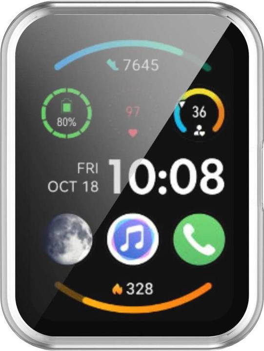 Actual product image Cover-Discount OPPO Watch Free - Protective Case with transparent bulletproof glass