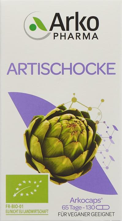 Produktbild Arkopharma Bio Artischocken (130 Stück, Kapseln, 116 g)