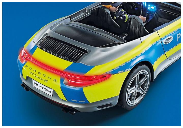 Actual product image Playmobil Porsche 911 Carrera 4S Police (70066, Playmobil Porsche)