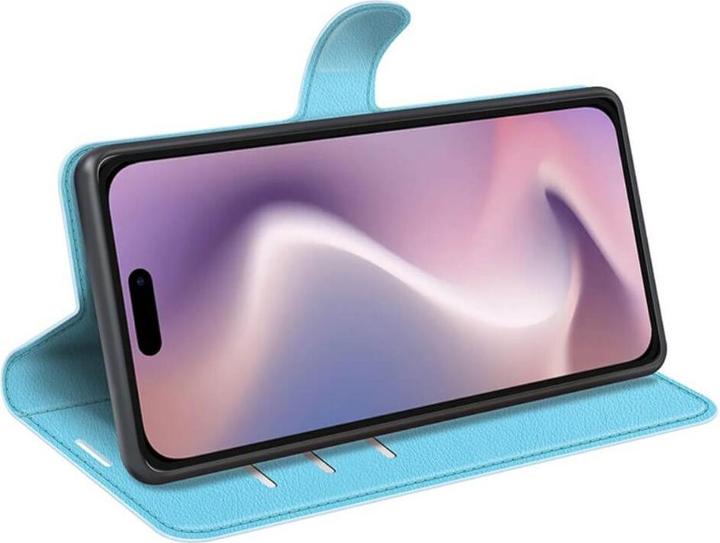 Actual product image Cover-Discount iPhone 16 - Leather case (Apple iPhone 16)