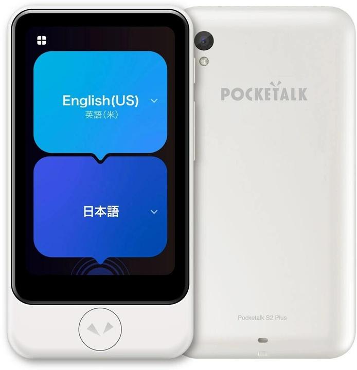 Actual product image Pocketalk Übersetzer S2 Plus Weiss