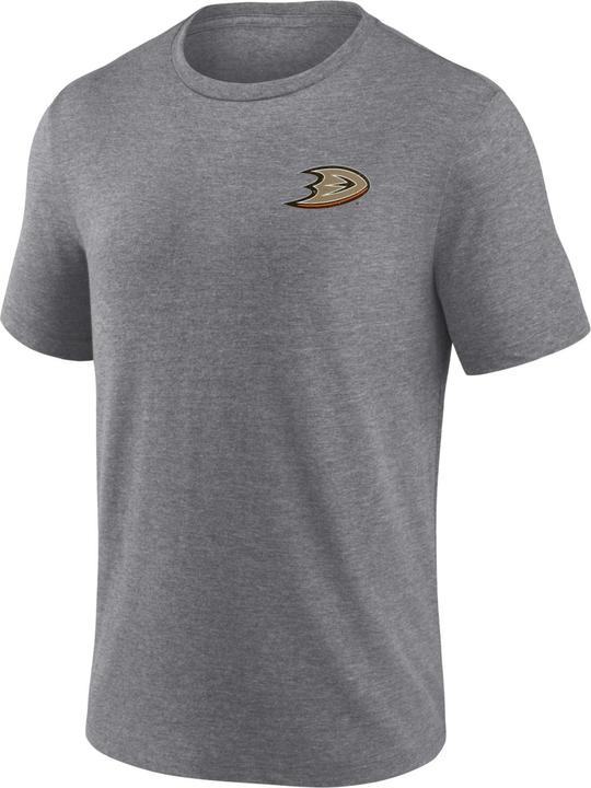 Fanatics Anaheim Ducks Tri-Blend Backprint Shirt heather grey - XL (XL)