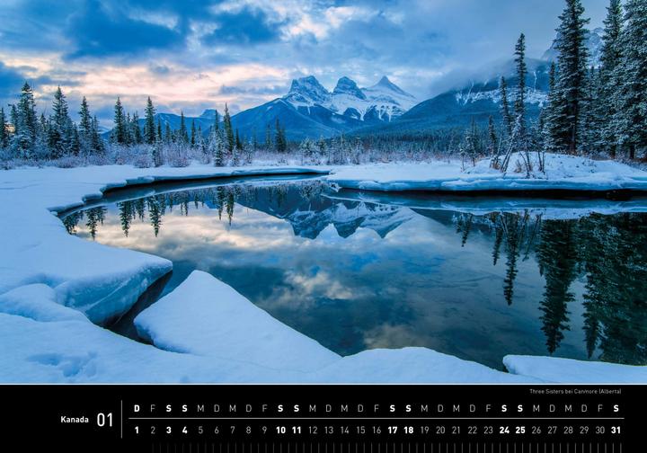 Immagine prodotto Calendario Premium Canada 2026 (50 x 35 cm, Copertina rigida, Tedesco)