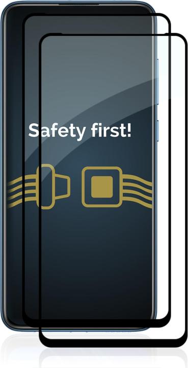 Immagine prodotto Savvies Protezione dello schermo in vetro blindato a schermo intero (2 Pezzo/i, Xiaomi Redmi Note 9)