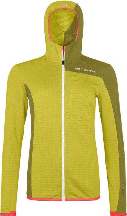 Immagine prodotto Ortovox Maglia con cappuccio in pile a griglia leggera (XS)