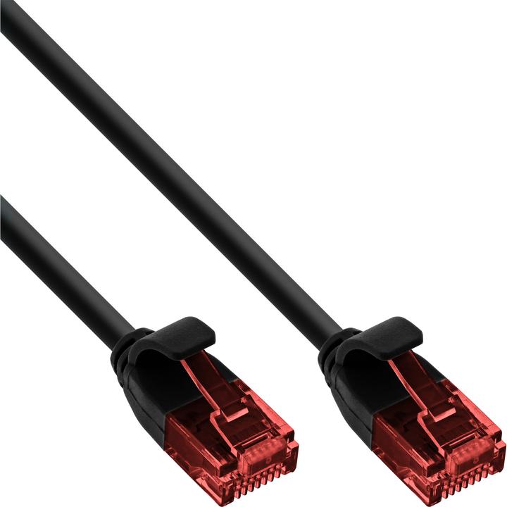 Image du produit InLine Câble de raccordement mince (U/UTP, CAT6, 7.50 m)