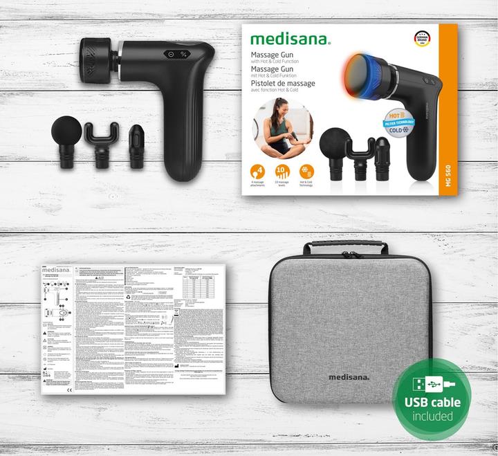 Image du produit Medisana MG 560 Heiss&Kalt-Pistolenmassagegerät