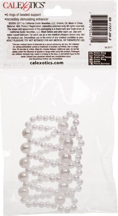 Image du produit CalExotics Basic Essentials Perles Stroker Beads (3.75 cm)