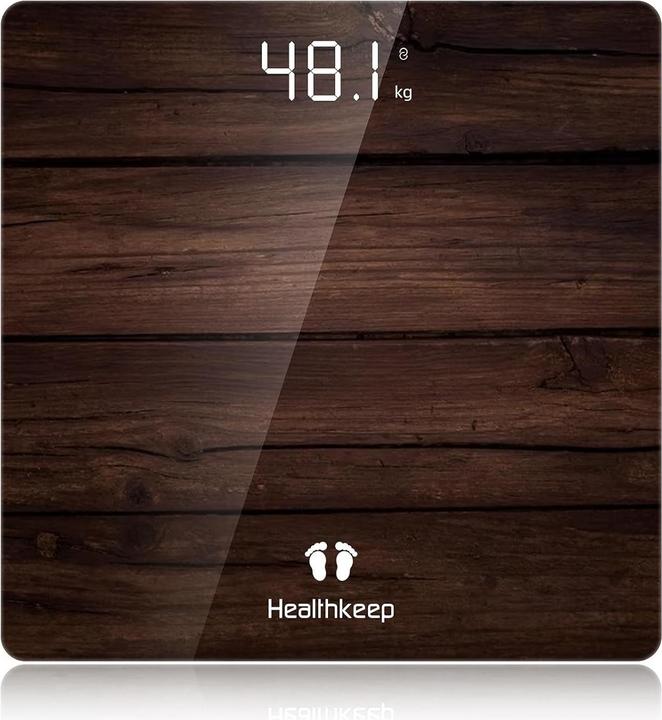 Actual product image Healthkeep Digitale Personenwaage mit LED-Anzeige (180 kg)