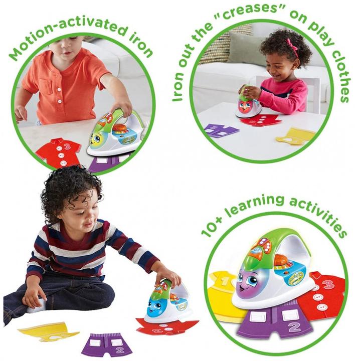 Produktbild VTech 614703 Leap Frog Pretend Play "Learn to Iron" Interactive (English Version) 18+ Months (Englisch)