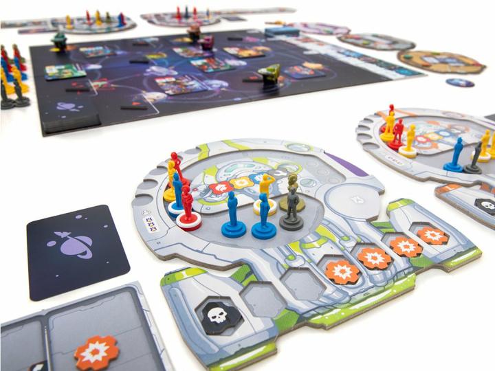 Actual product image Czech games edition Starship-Captains, board game, for 1-4 players, from 12 years (DE edition) (German)