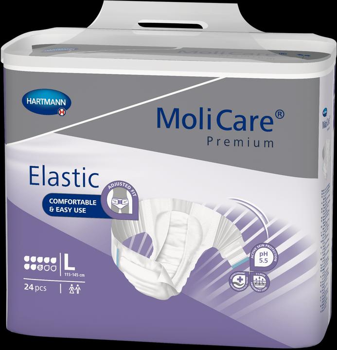MoliCare Elastic 8 Inkontinenz Slip (24 x, Large)