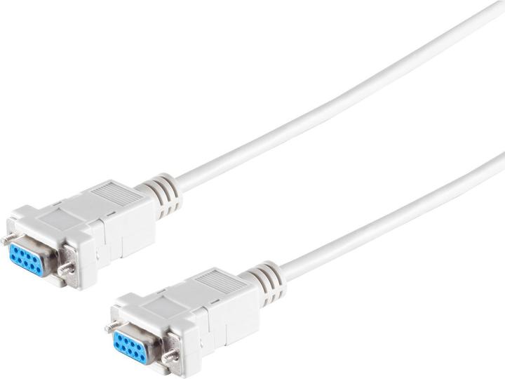 Actual product image S-Conn DIVERSE null modem cable 9 POL. BU-BU 3m (3 m)