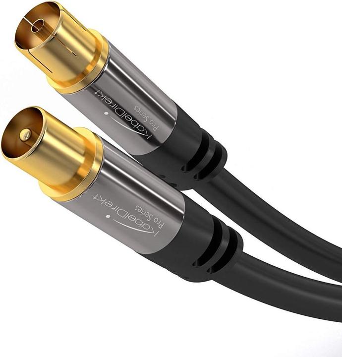 Produktbild KabelDirekt 4K TV Antennenkabel für digitales & analoges Fernsehen (Antennenkabel)