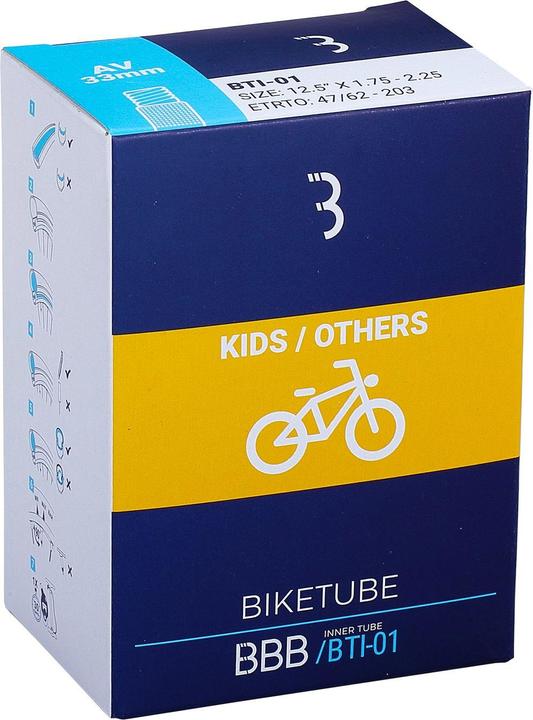 BBB BMX BTI-21 20 1,75-2,125 AV 47-57-406 (Auto-Ventil (Schrader (AV), 20", 33 mm)